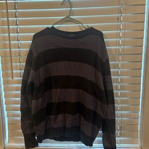 Brandy Melville Blue Striped Brianna Sweater